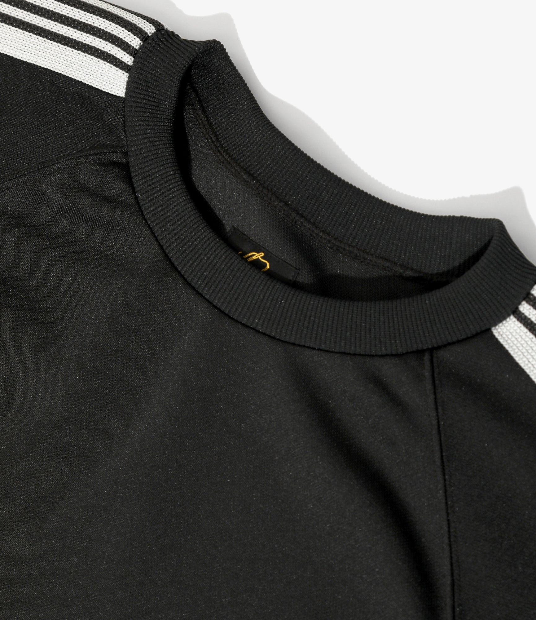 Track Crew Neck Shirt – Charcoal Smooth Polyester