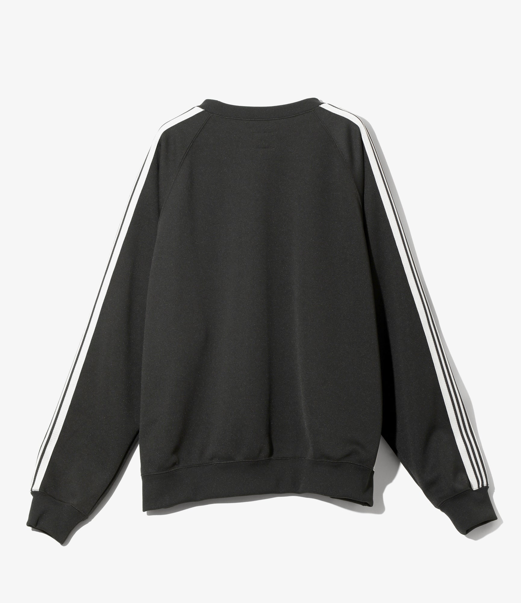 Track Crew Neck Shirt – Charcoal Smooth Polyester