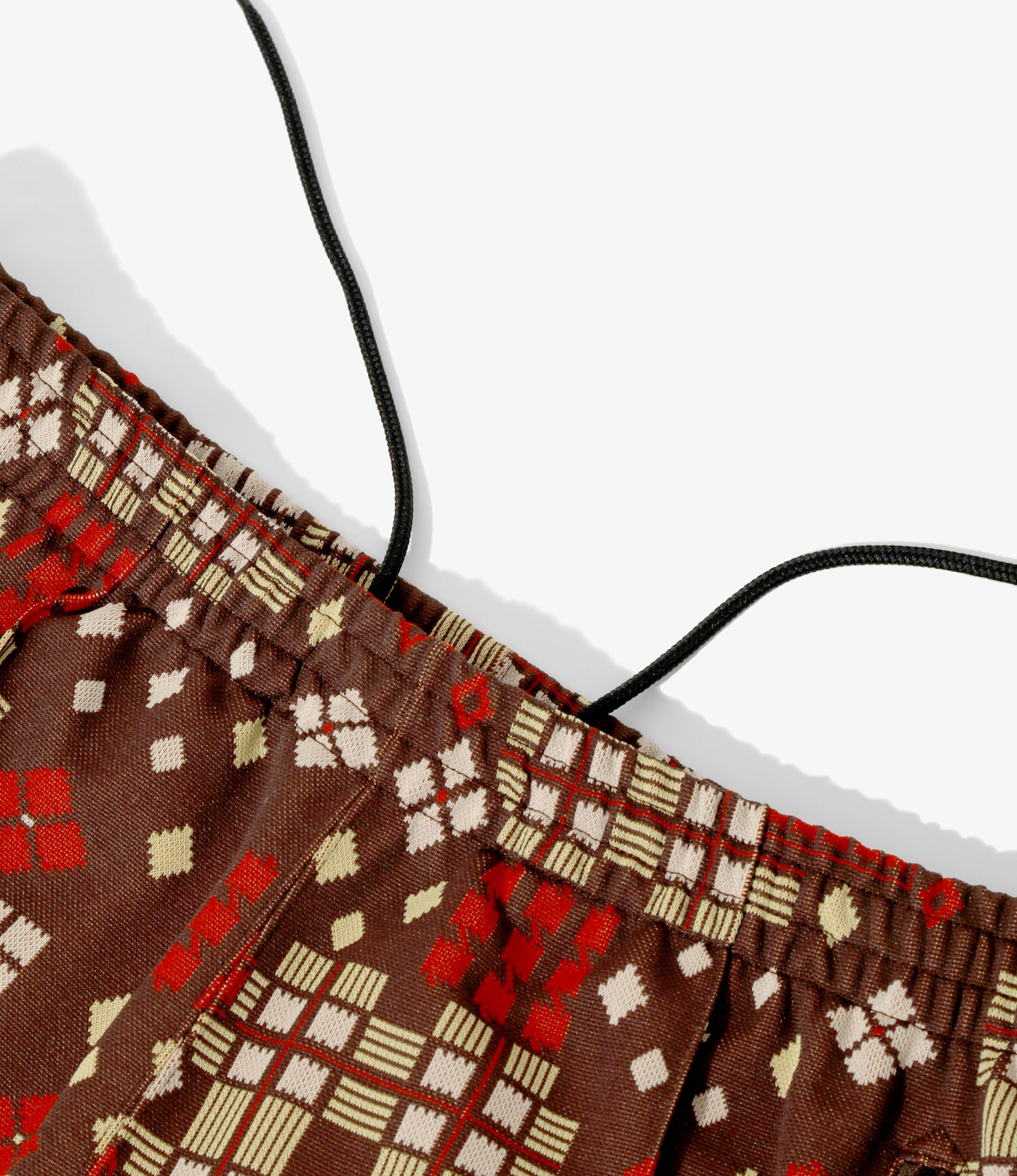 Track Pant – Brown Jacquard