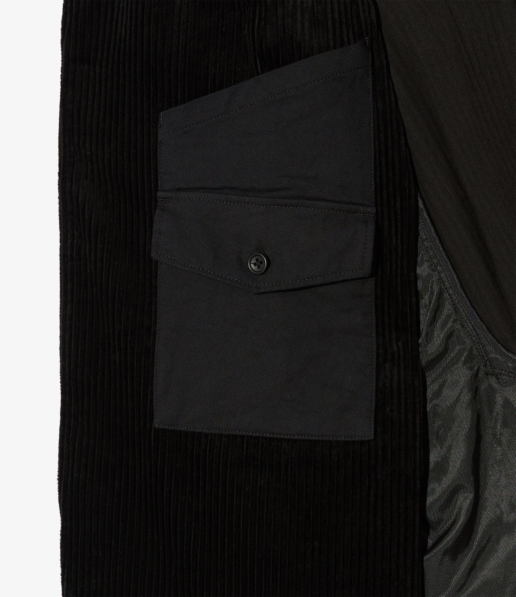 Upland Jacket – Black 4.5W Corduroy