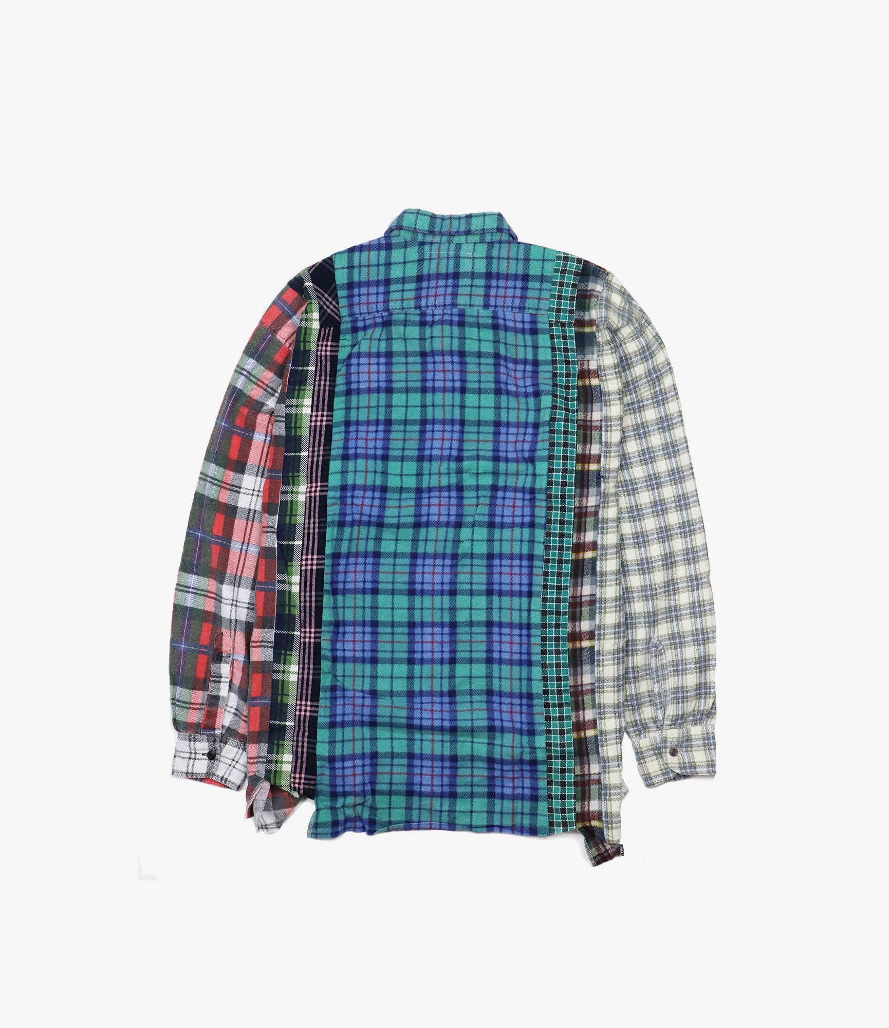 Rebuild by Needles Flannel Shirt - 7 Cuts Wide Shirt - Assorted