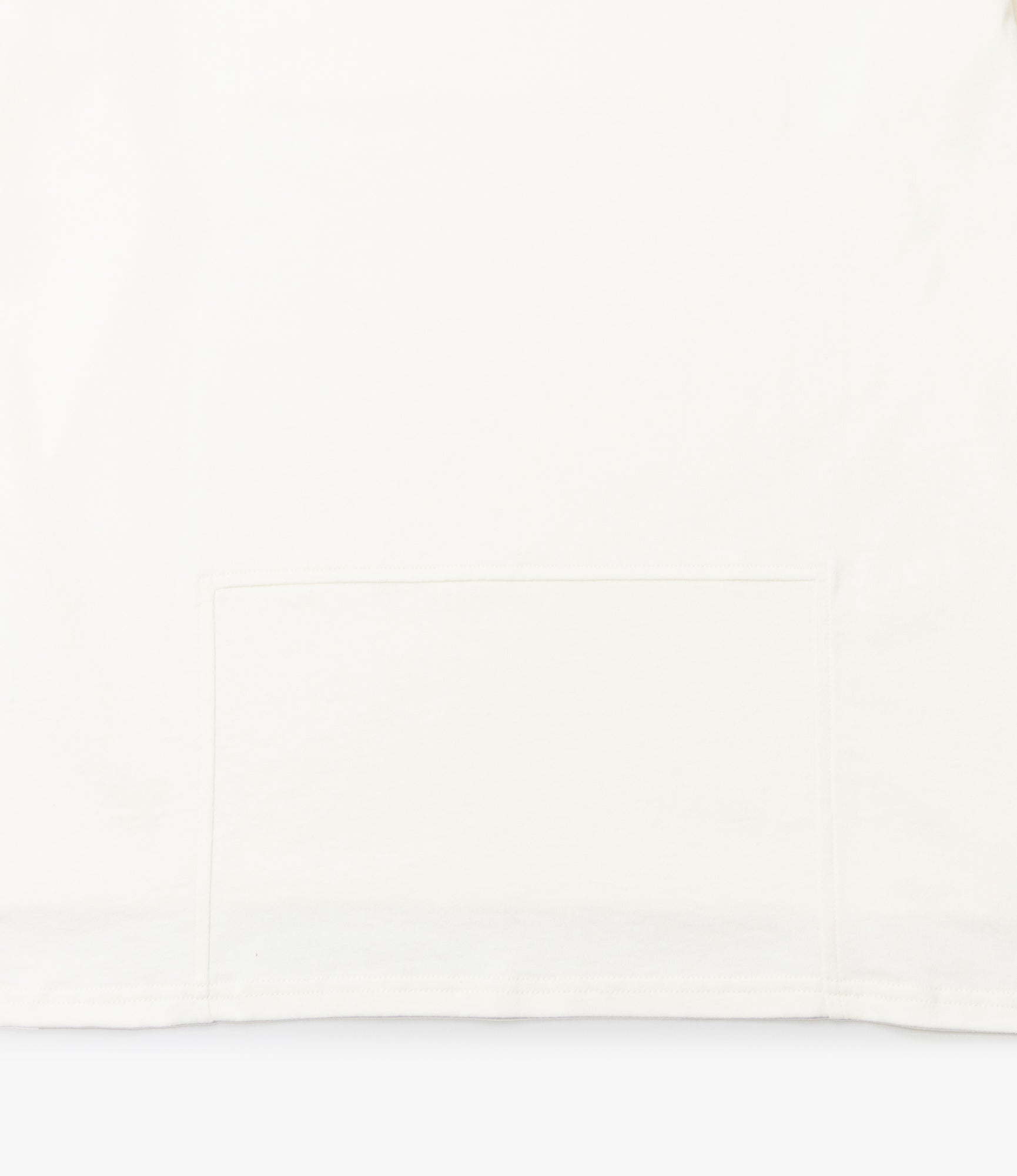 Fisherman Bib Neck Shirt – Off White