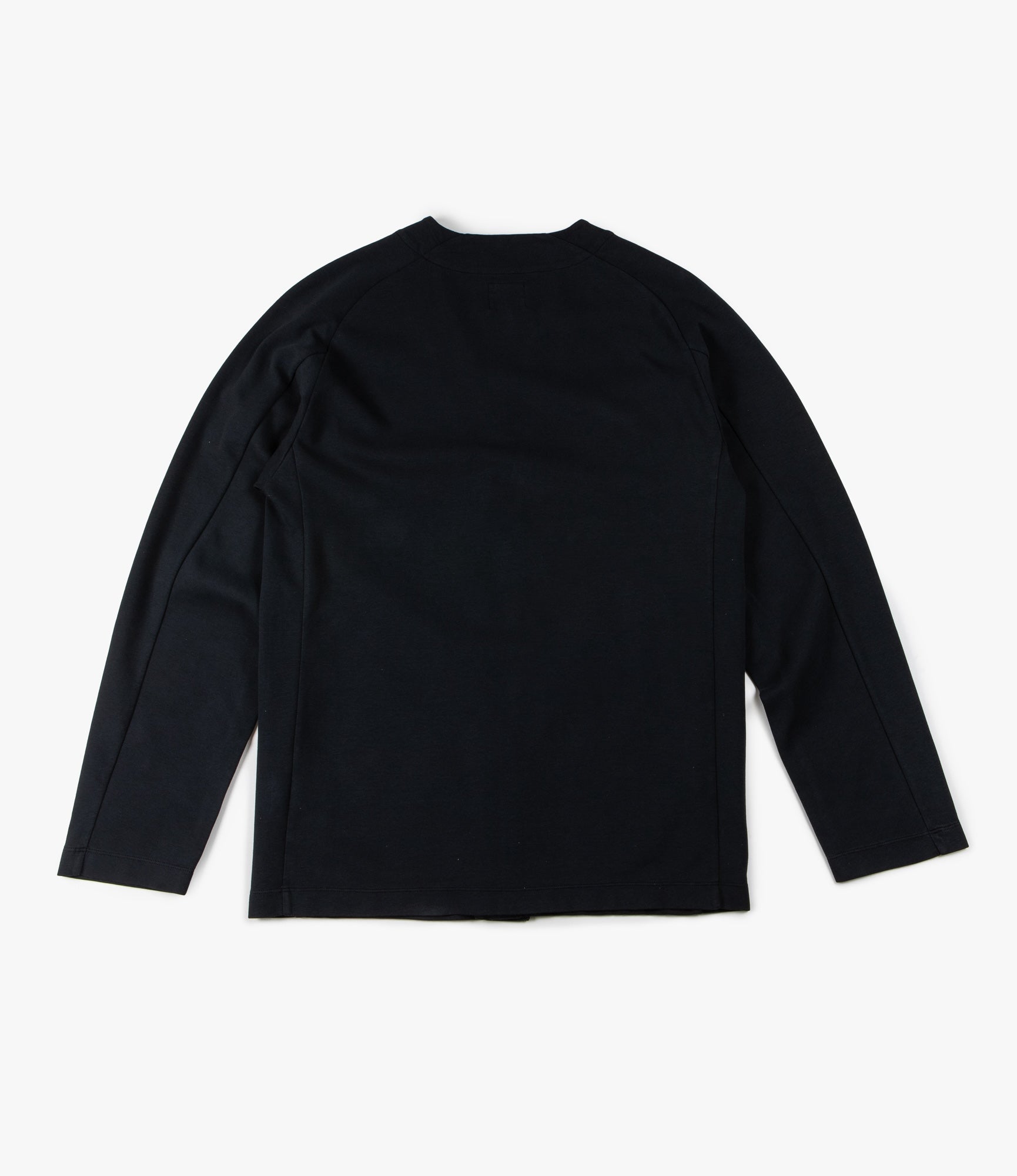 Fisherman Cardigan – Black Ponte Jersey