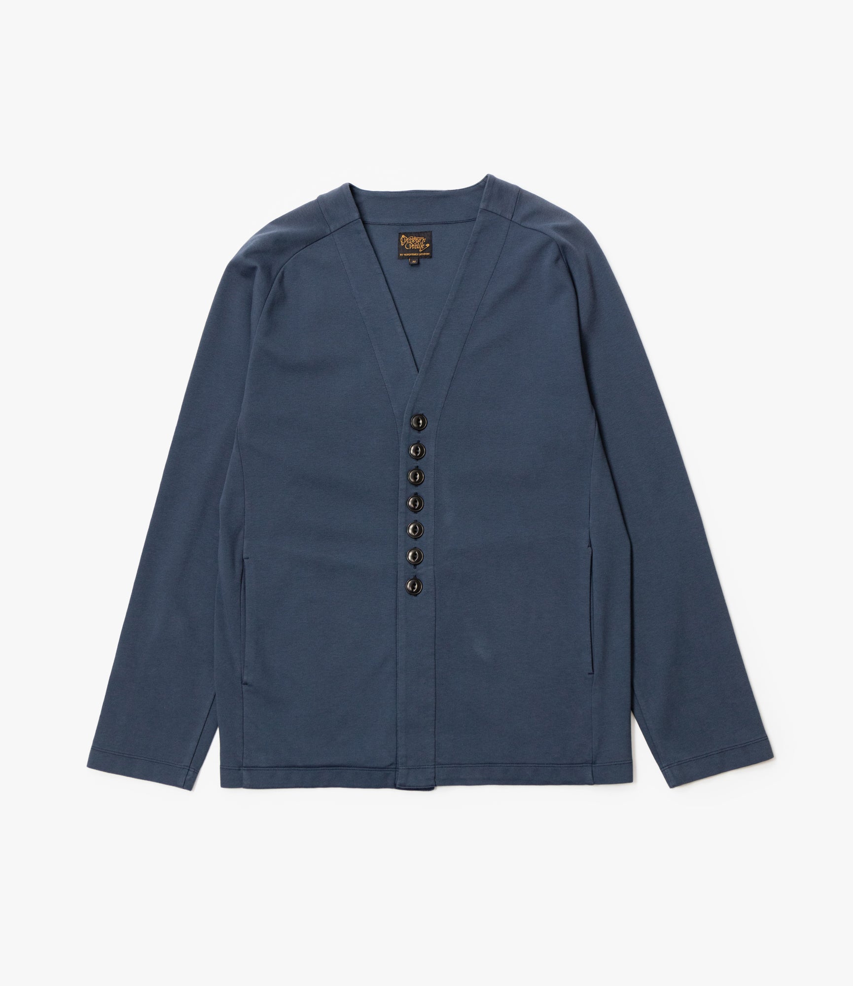 Fisherman Cardigan – Navy Ponte Jersey