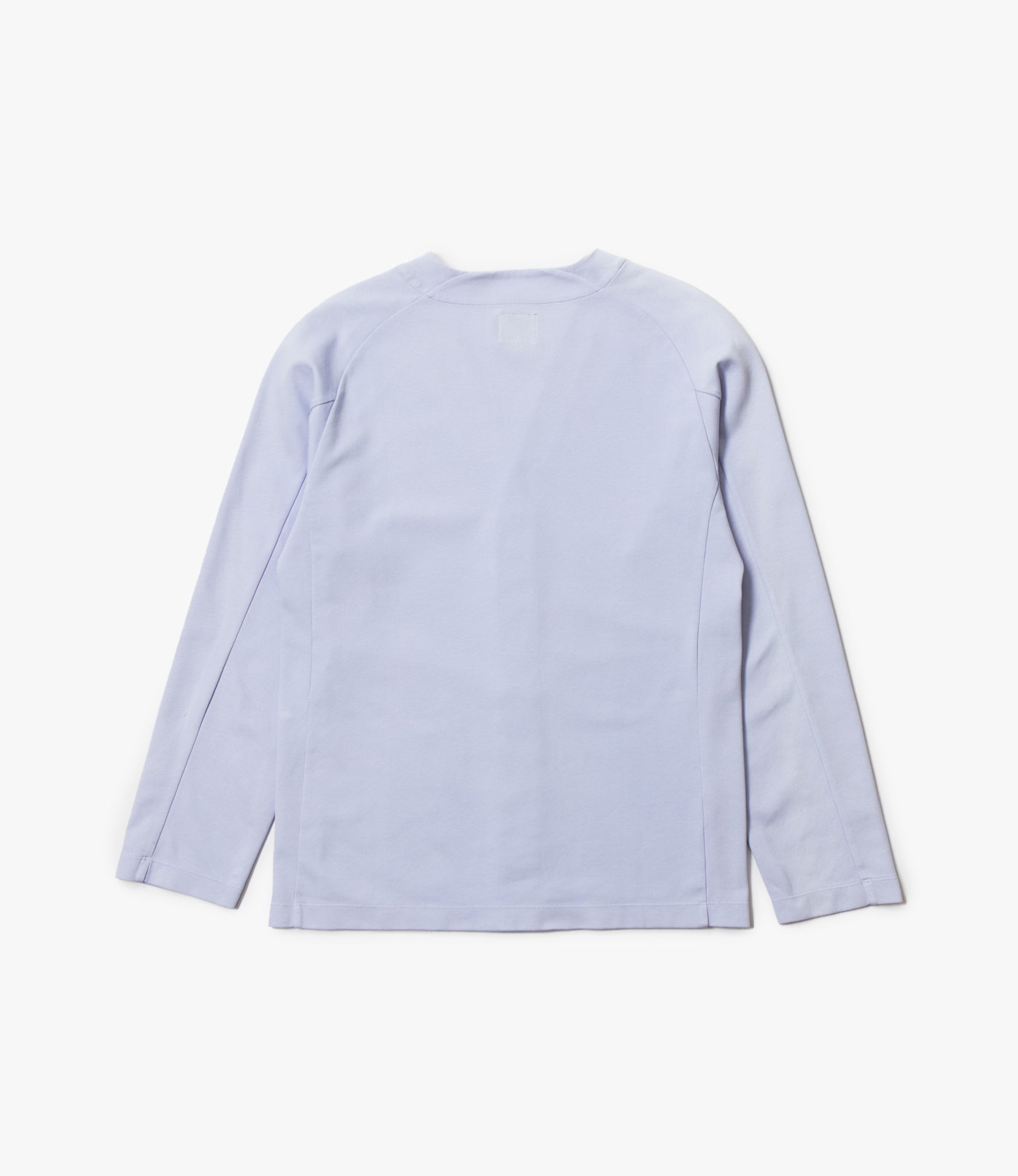 Fisherman Cardigan – Sky Blue Ponte Jersey