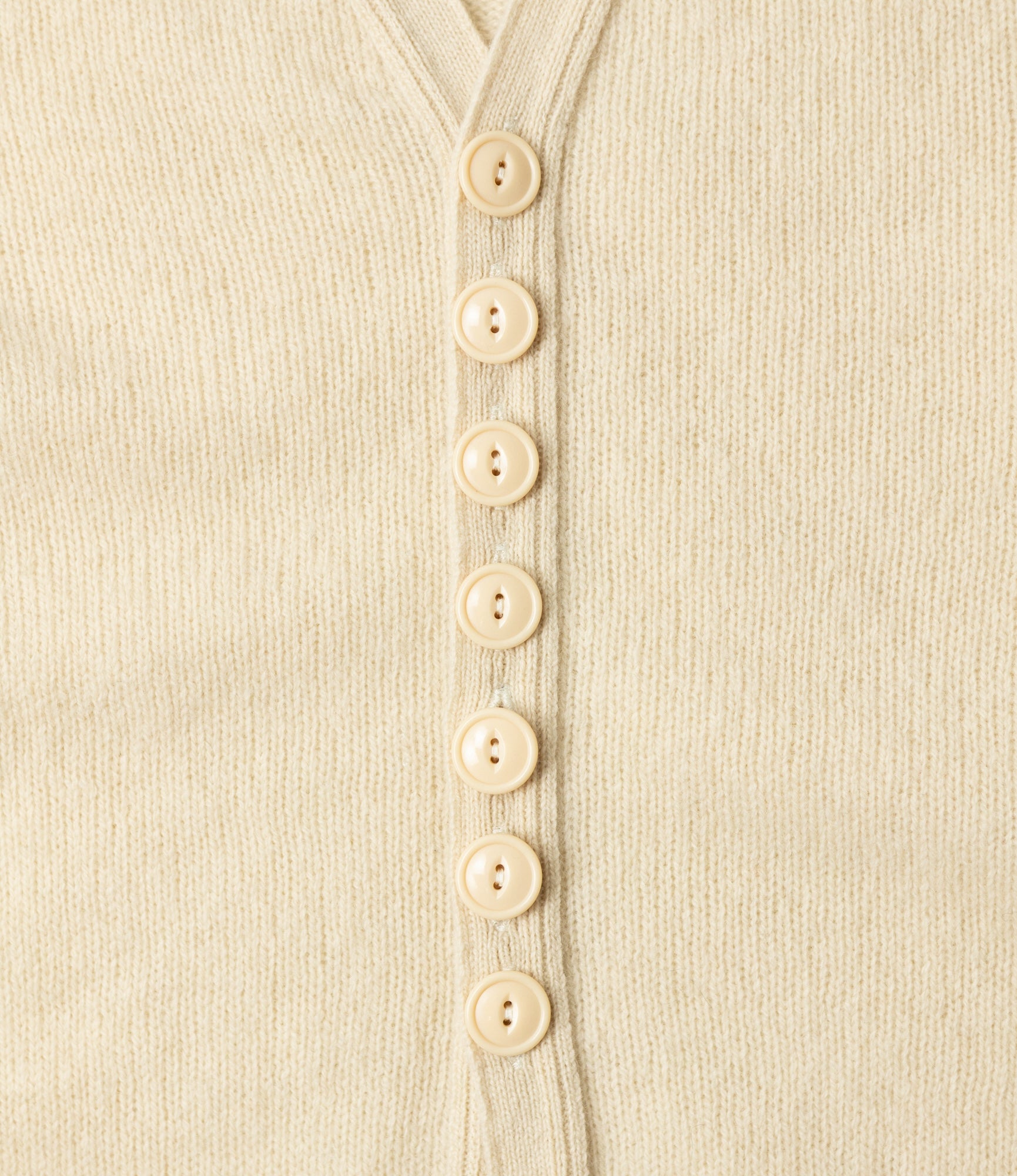 Fisherman Cardigan – Off-White Shetland Wool