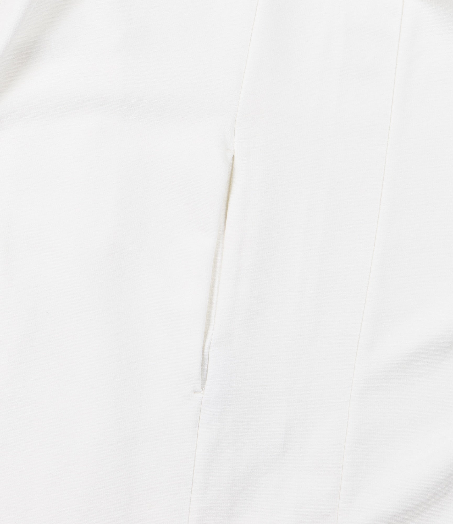 Fisherman Cardigan – White Ponte Jersey