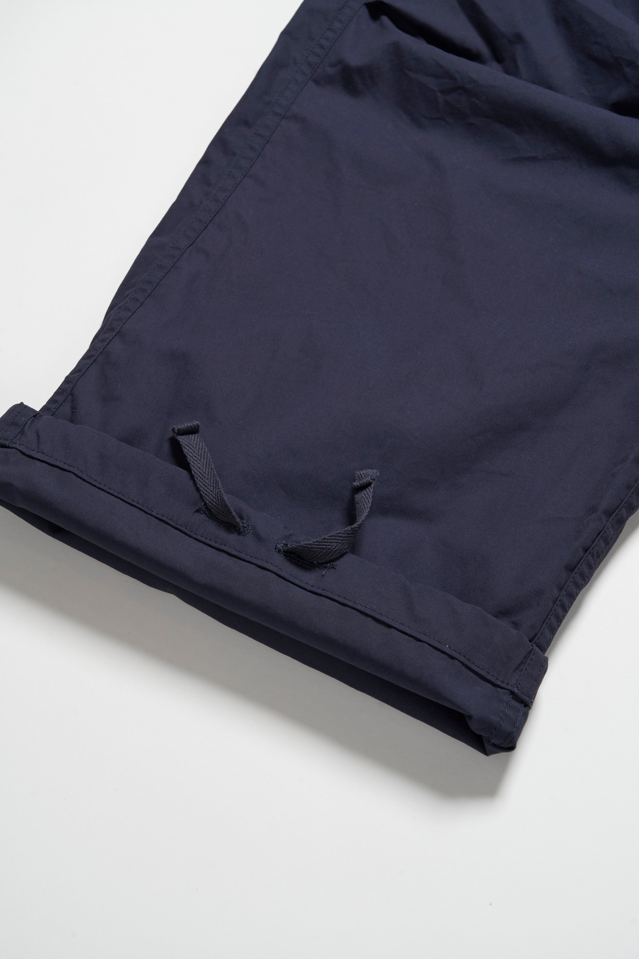 Engineered Garments Over Pant - Navy Cotton Duracloth Poplin