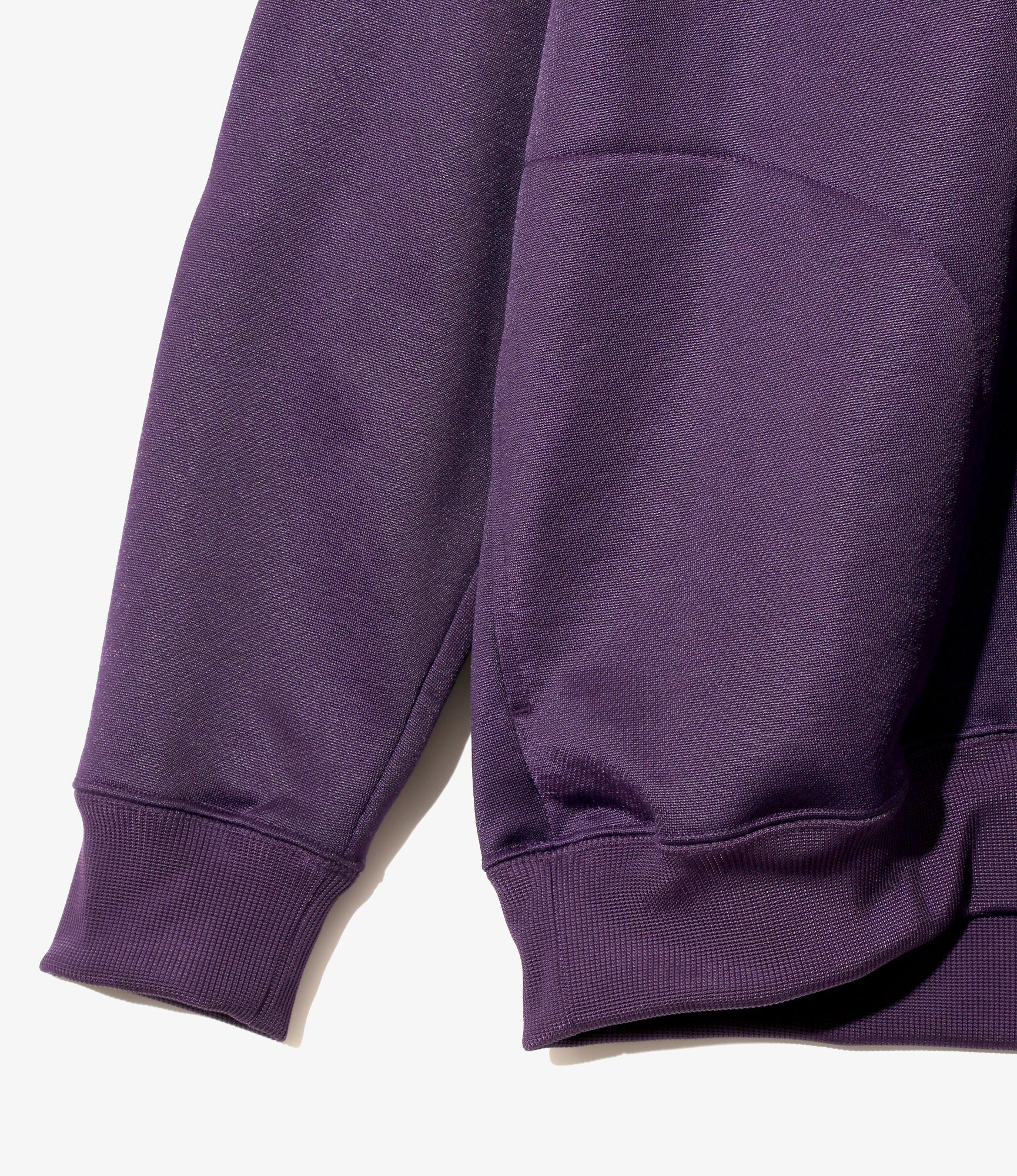 Zipped Hoodie – Purple Jersey