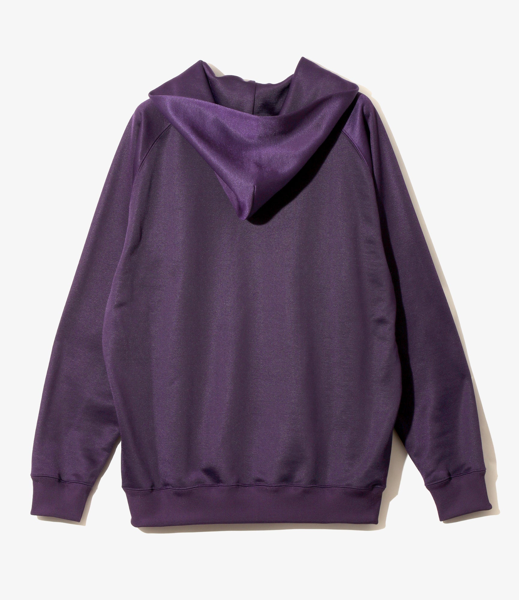 Zipped Hoodie – Purple Jersey