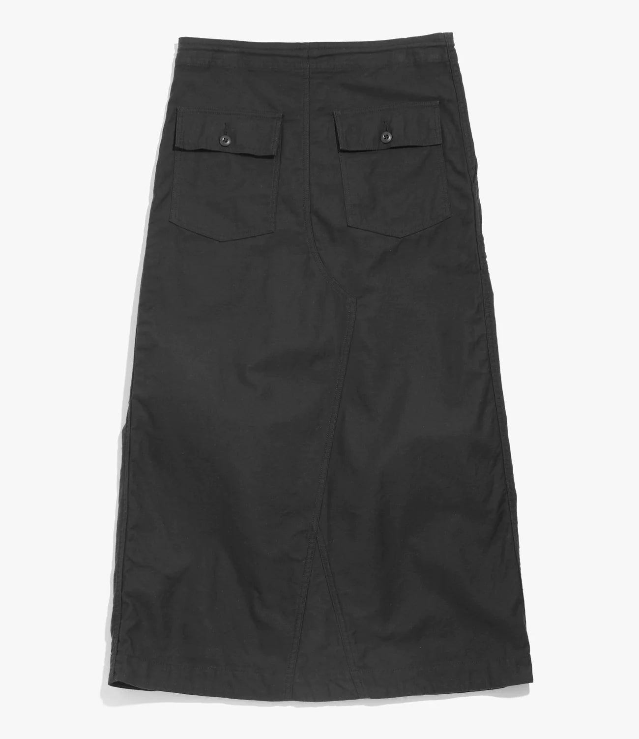 Needles String Fatigue Skirt - Back Sateen - Black