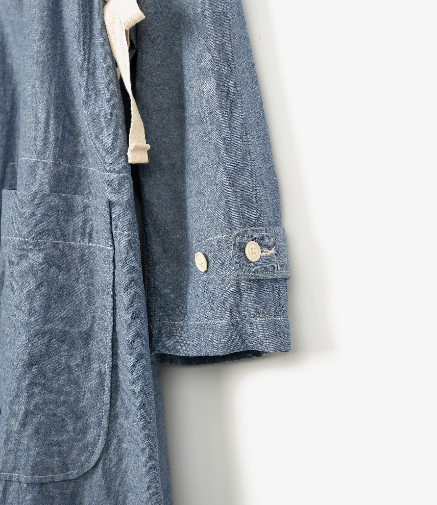 Duffle Dress – Light Indigo Chambray