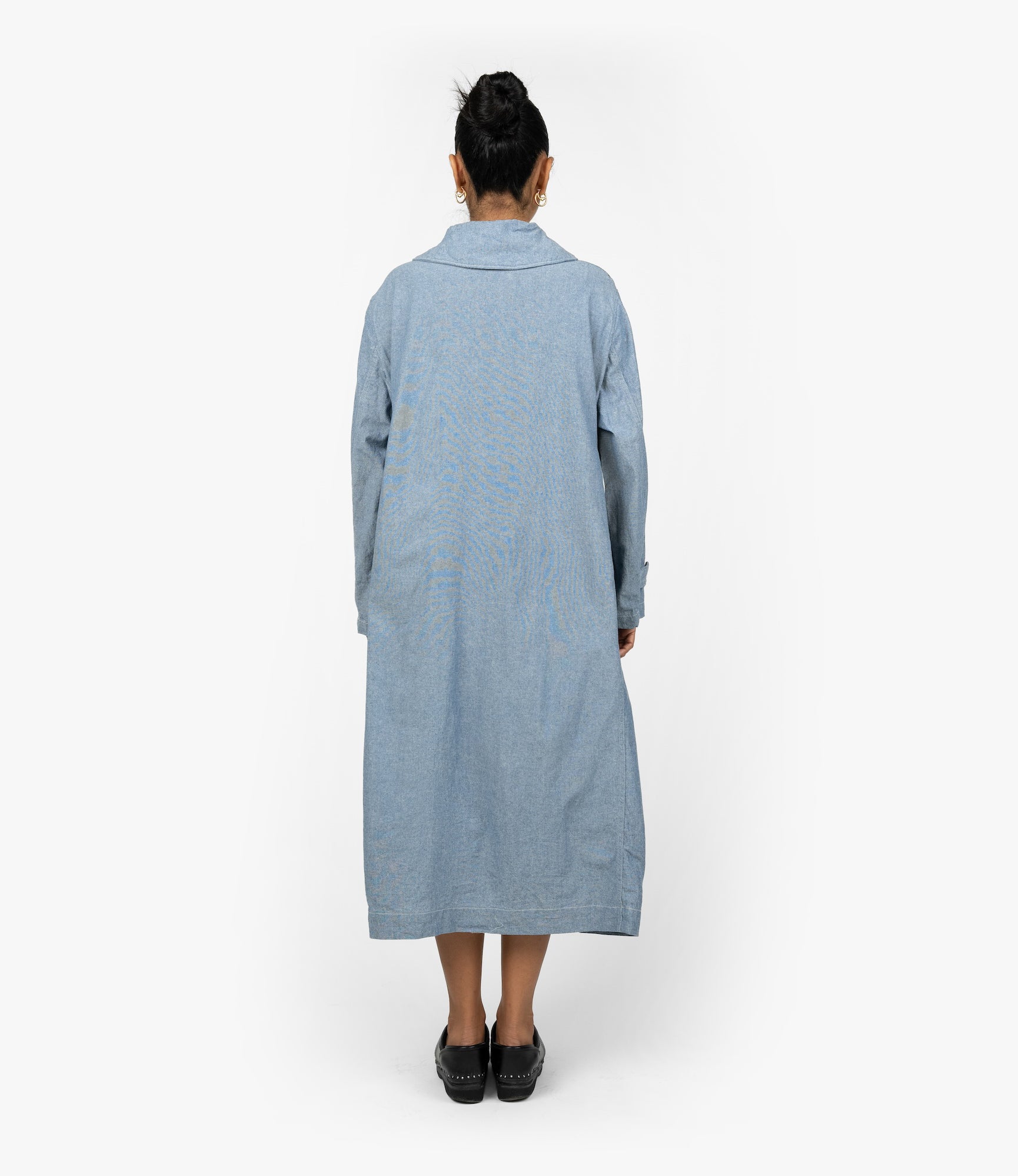 Duffle Dress – Light Indigo Chambray