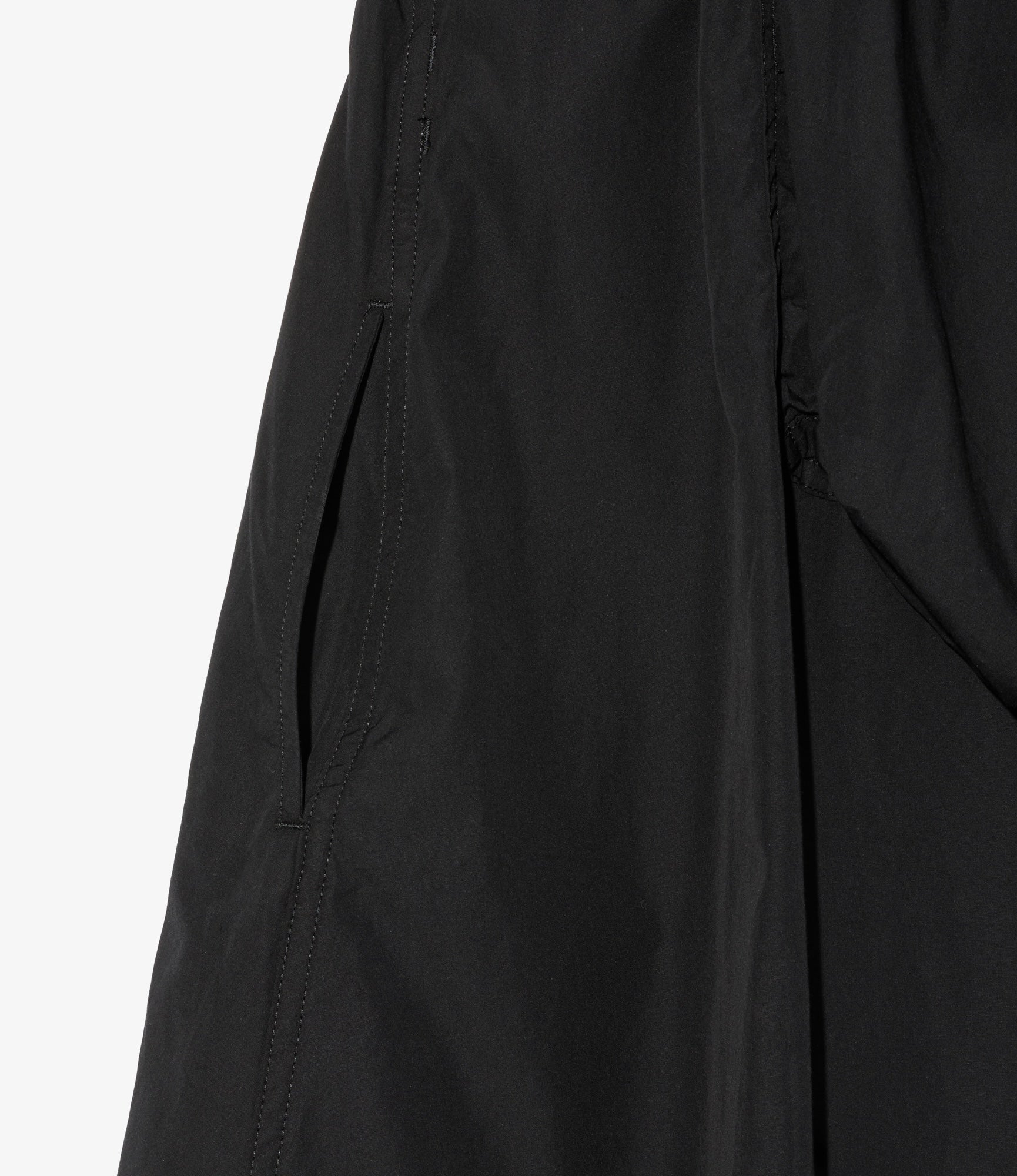 Explorer Dress – Black 100s Broadcloth