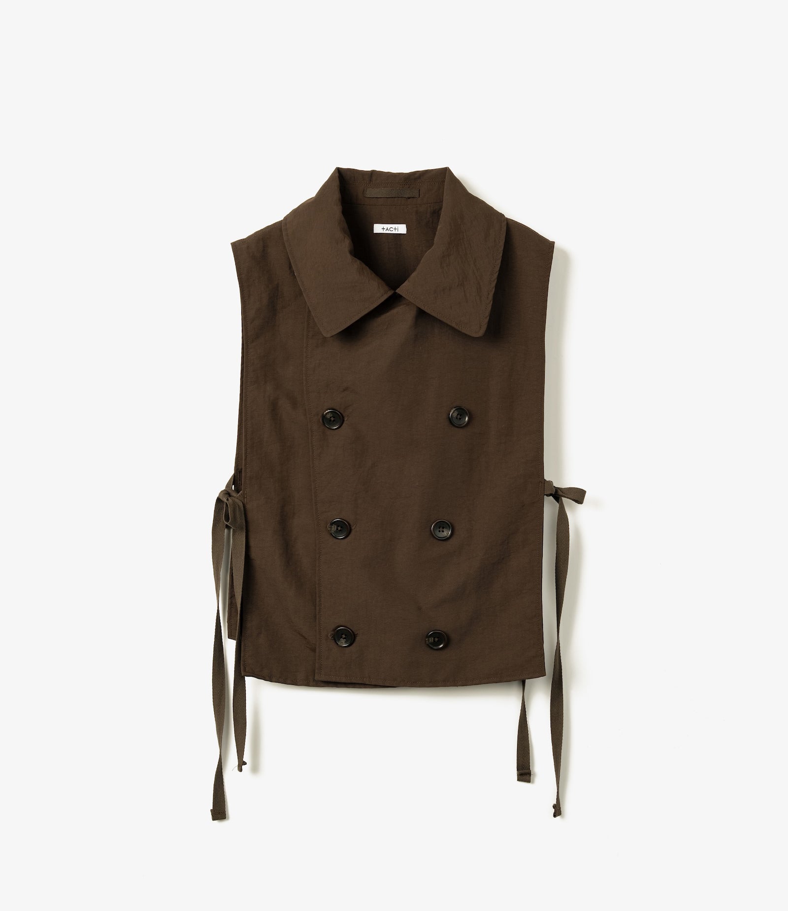 Pea Dress – Brown 4-Ply Taslan