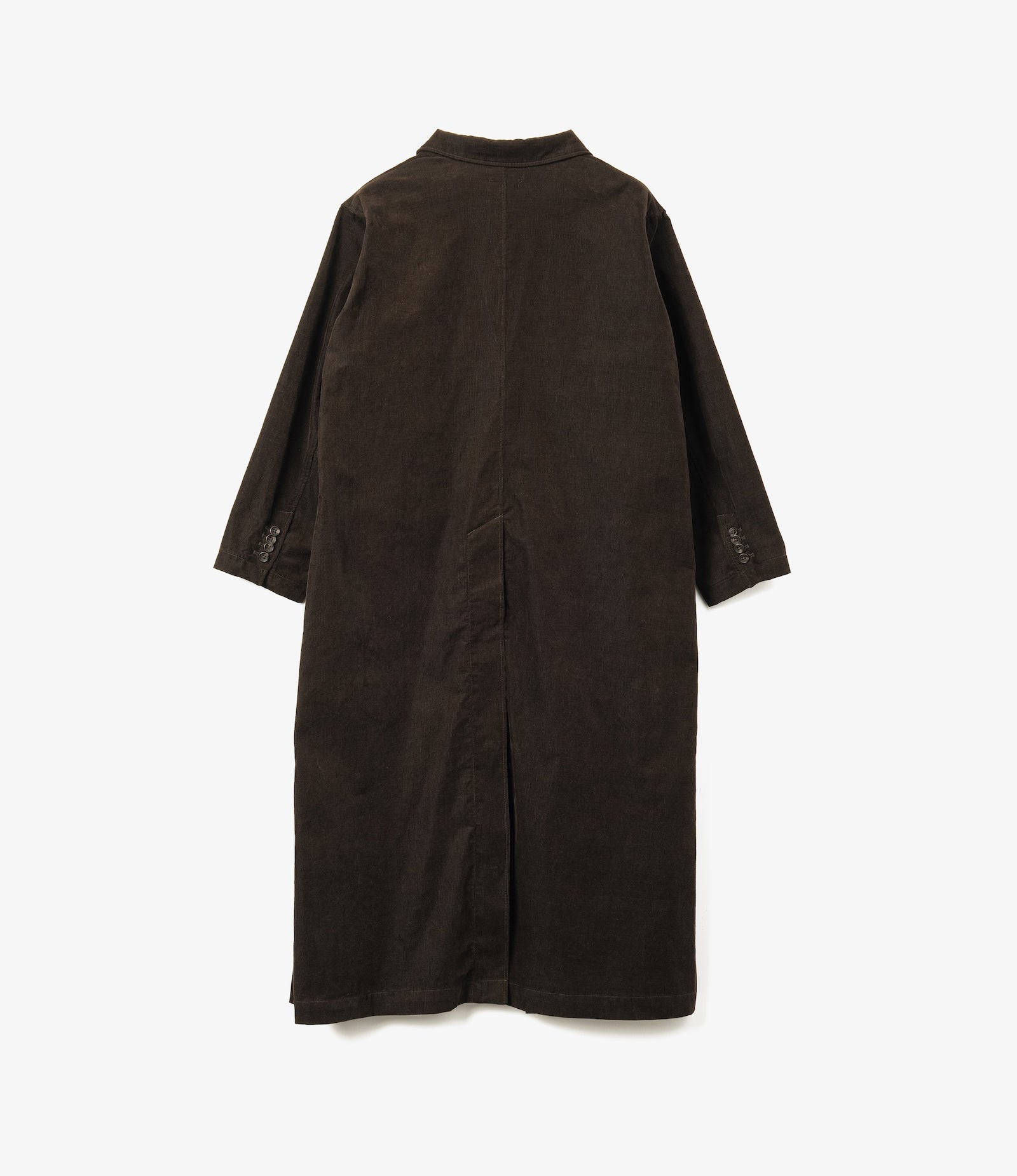 Tux Dress – Dark Brown Baby Corduroy