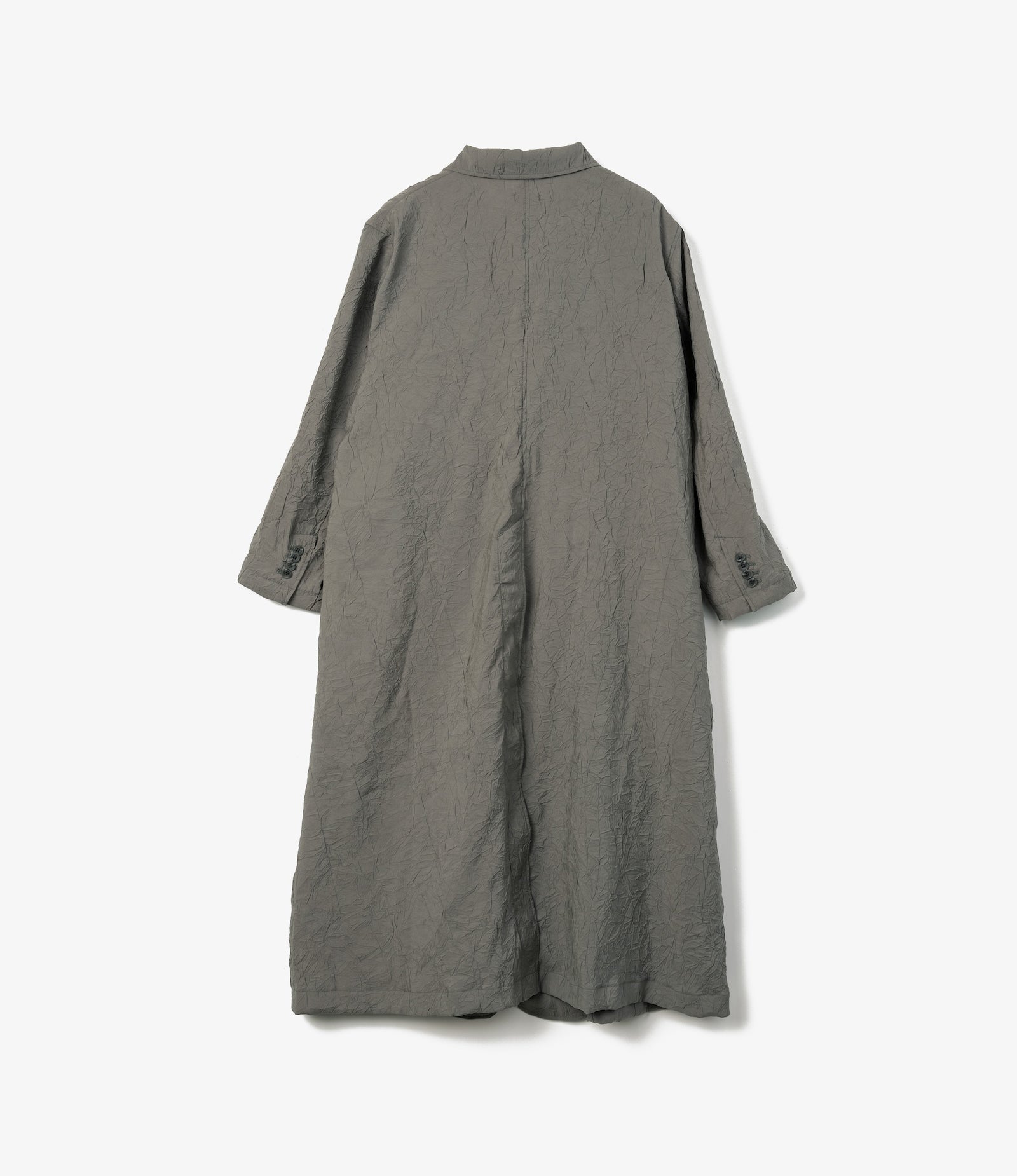 Tux Dress – Grey Crushed Modal