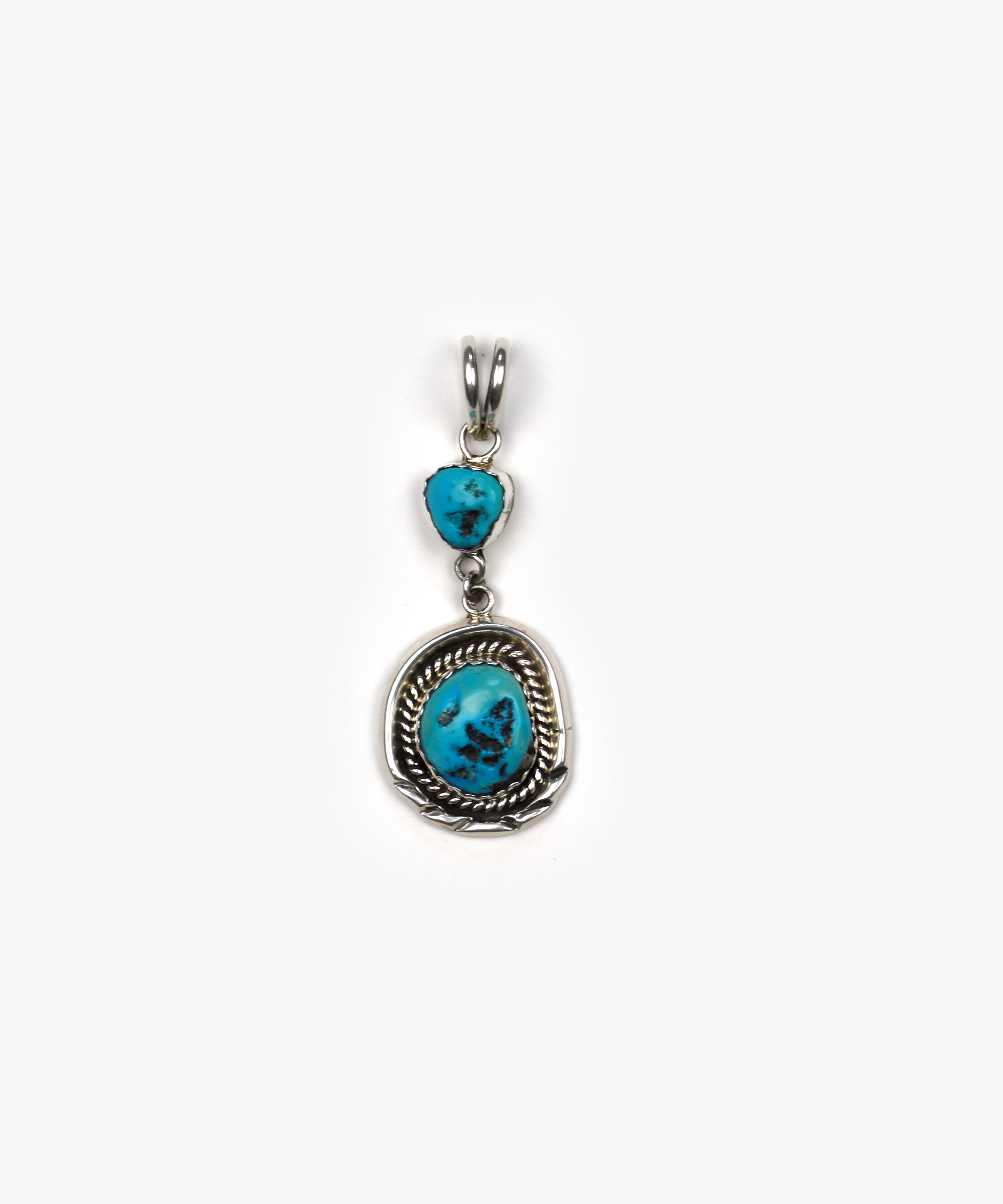 Navajo 2 Stone Pendant – NEPENTHES – Nepenthes London