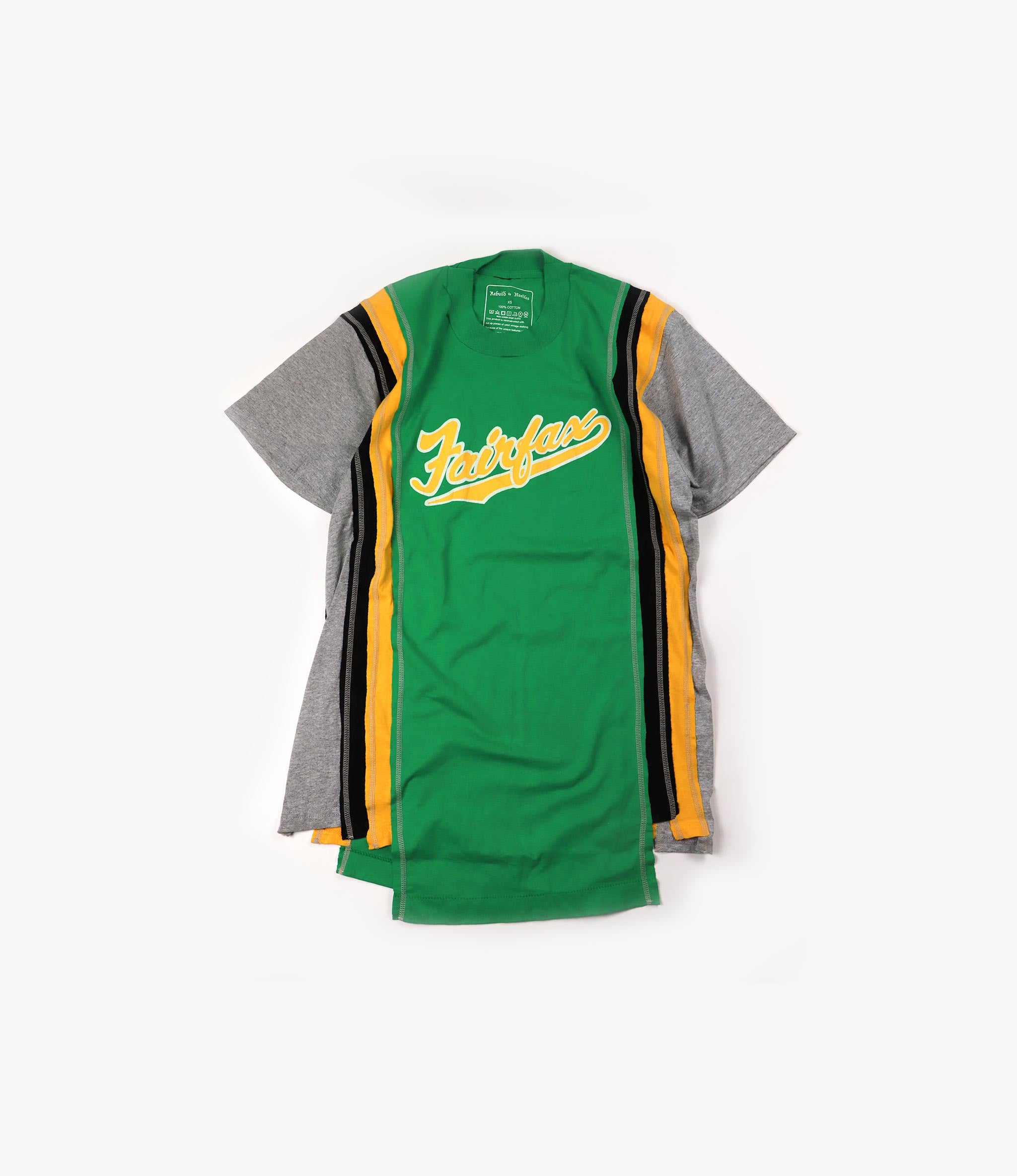 Rebuild by Needles 7 Cuts Short Sleeve College Tee - XS