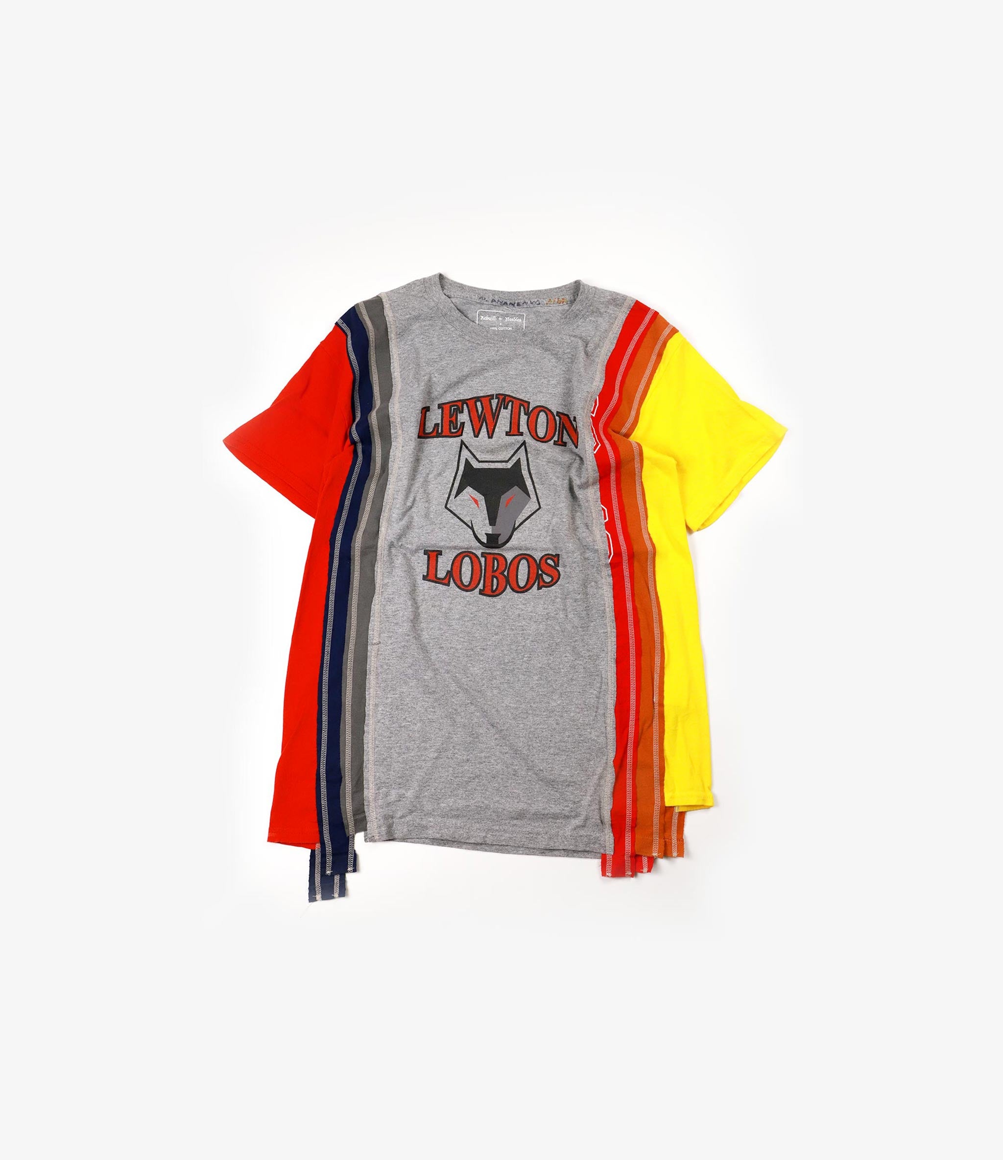 Rebuild by Needles 7 Cuts Short Sleeve College Tee - S
