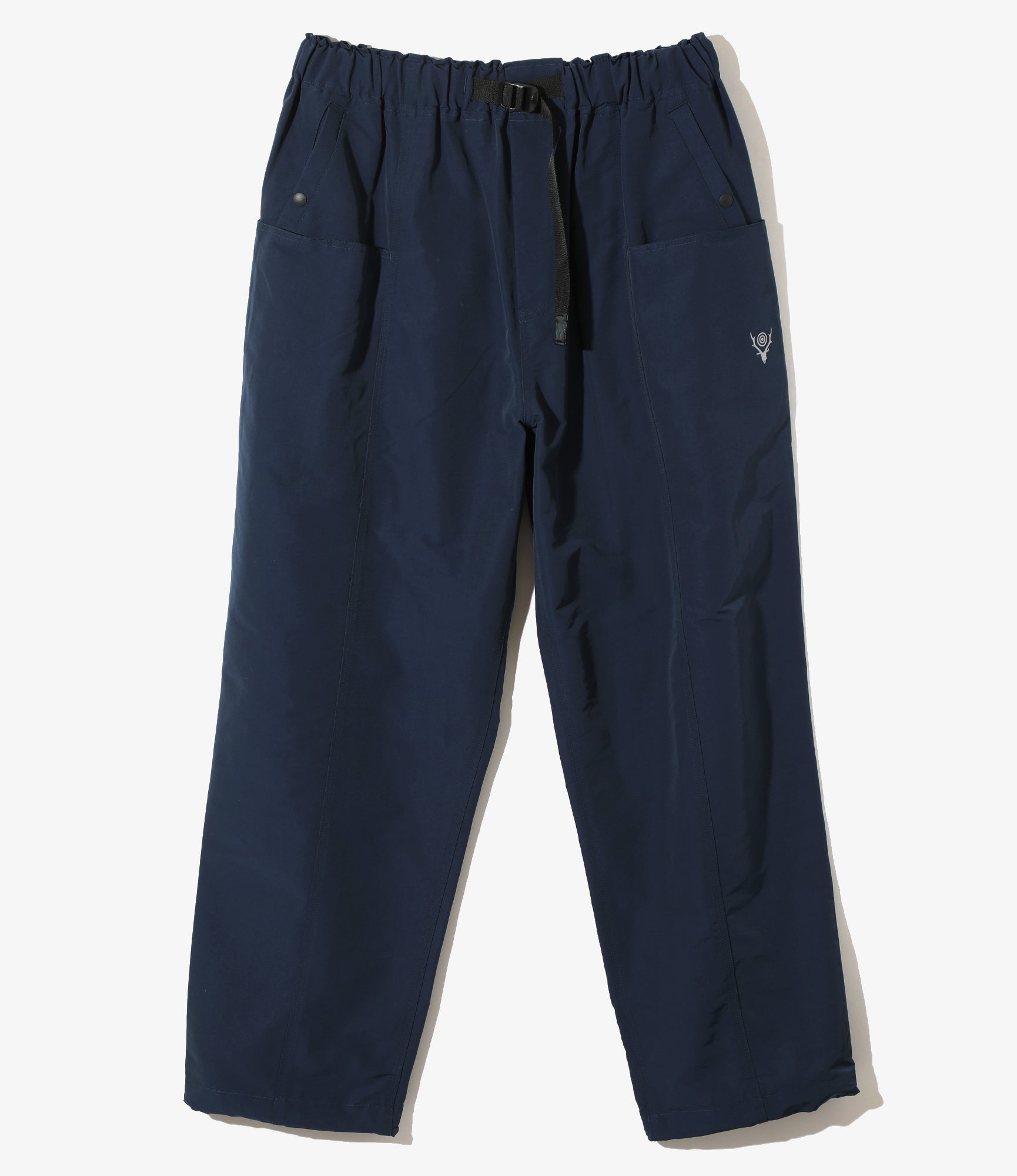 South2 West8 Belted C.S. Pant - C/N Grosgrain - Navy | Nepenthes