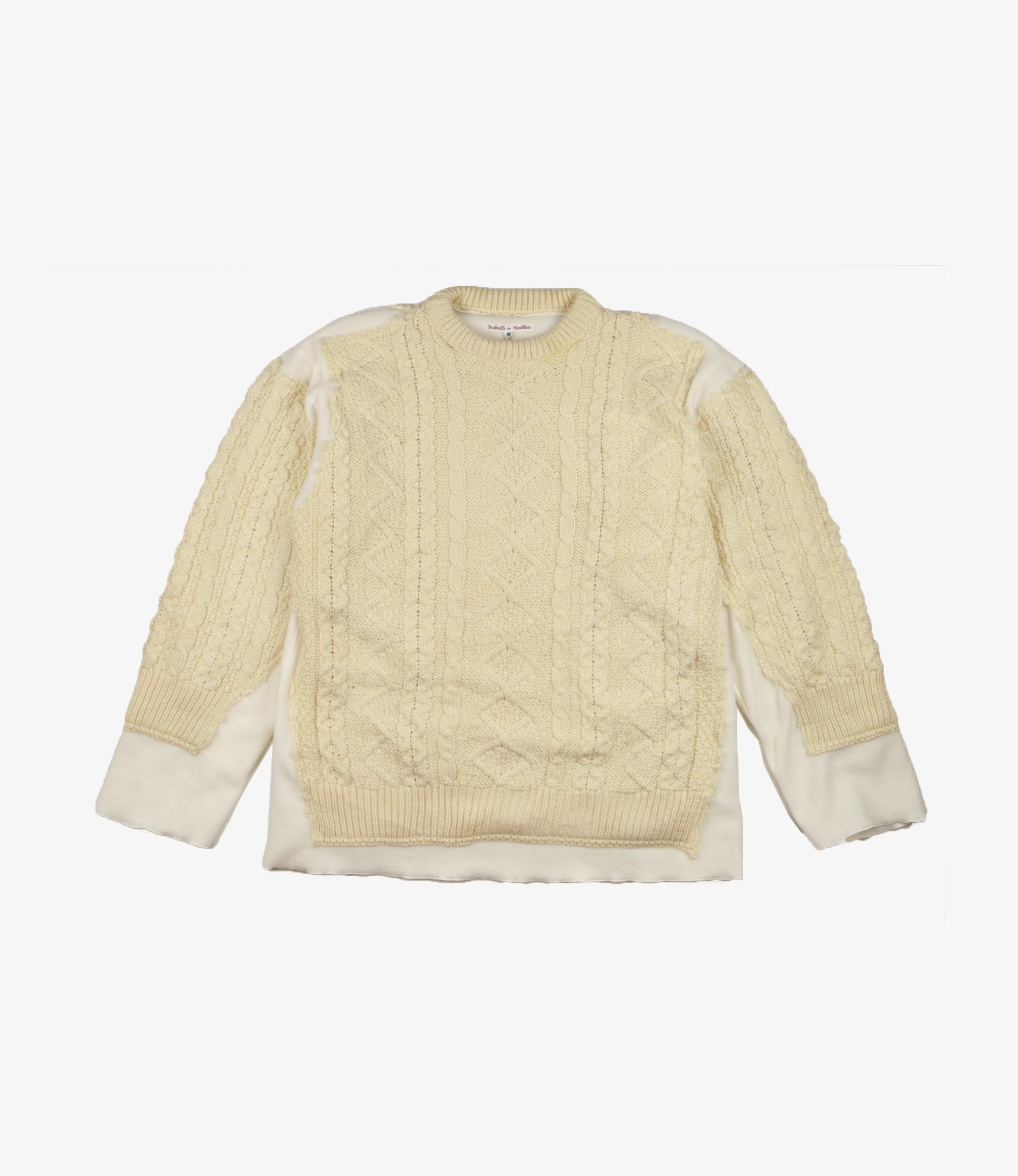 Rebuild by Needles Fisherman Sweater - Off White