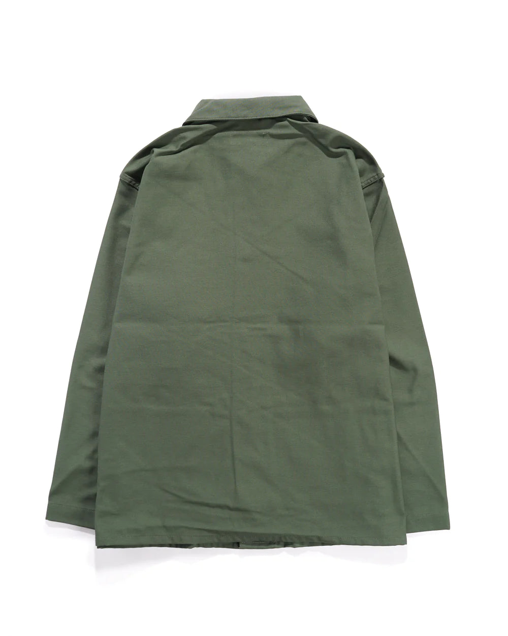 Engineered Garments Workaday Utility Jacket - Olive Cotton Reversed Sateen