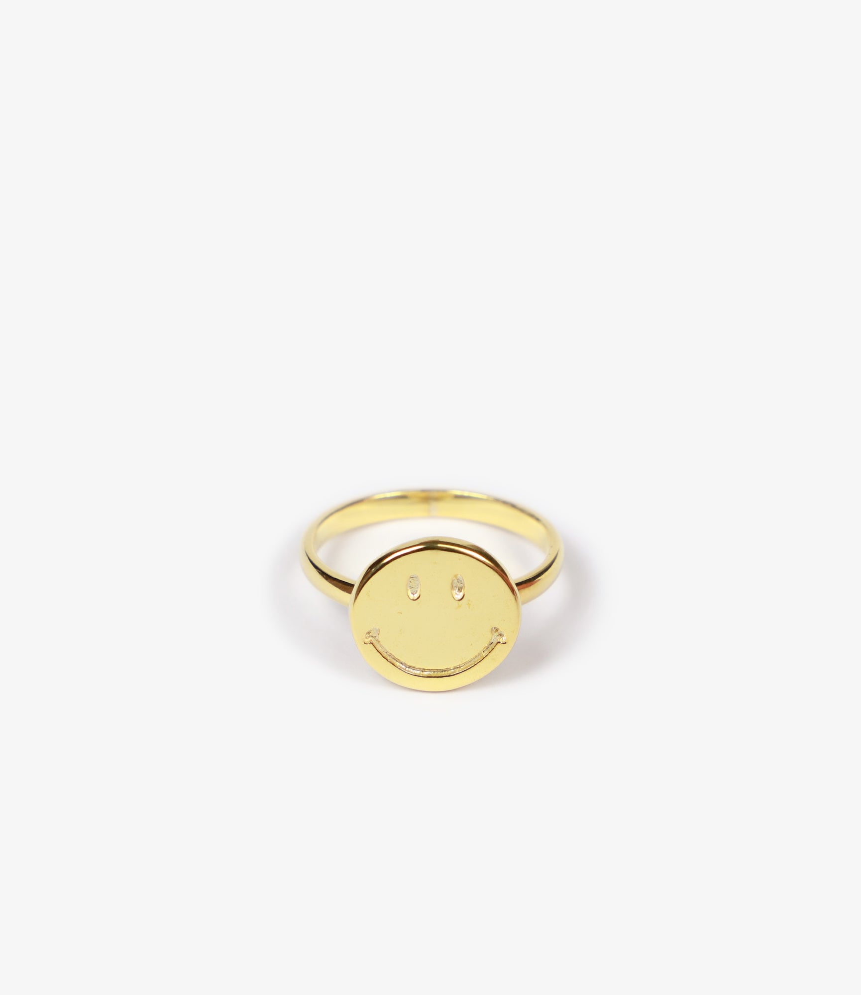 Needles Ring - Gold Plate - Smile