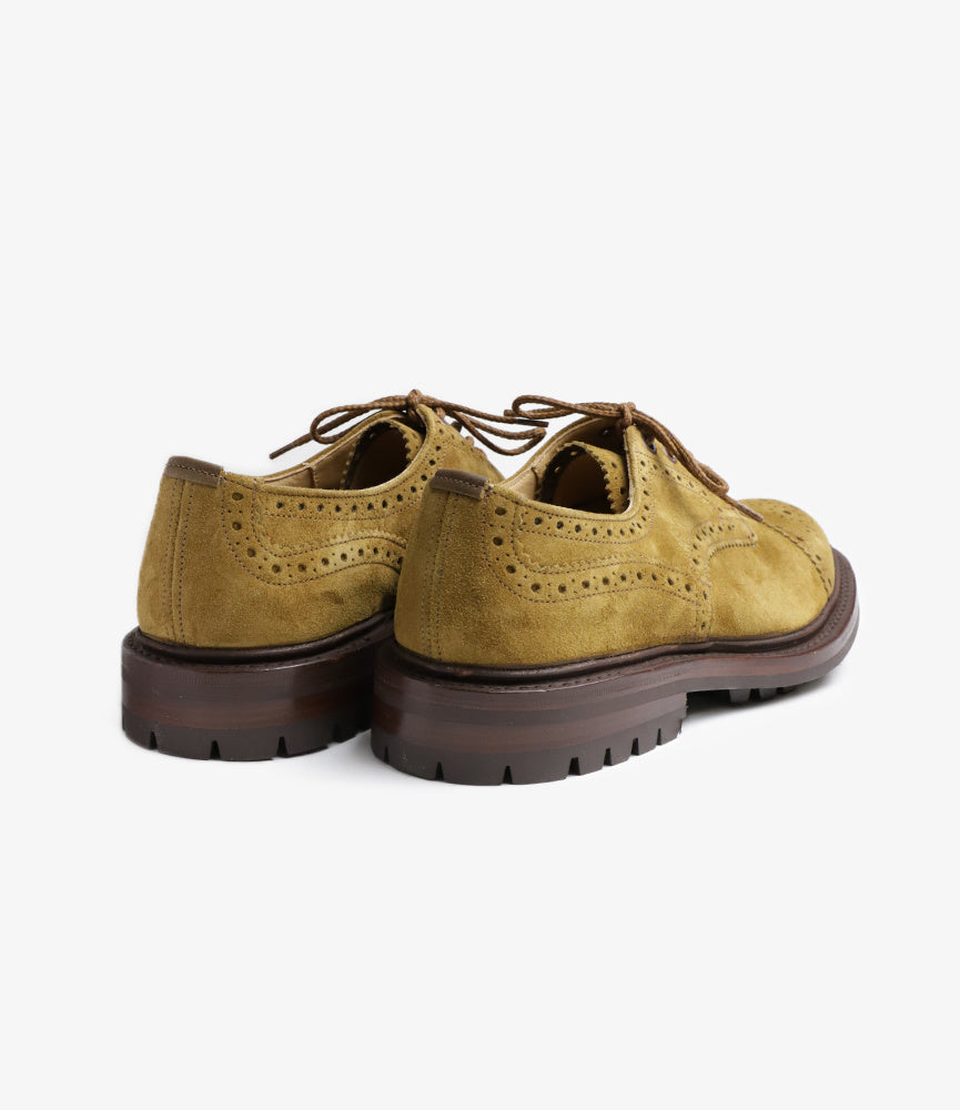 Tricker's Gibson Brogues - Tan Suede